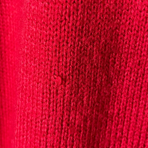 Vintage Christmas Sweater Vest Reindeer Embroider Applique Women Size 2X Holiday - Picture 10 of 12